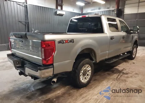 2020 Ford F-250 Xl из США, поврежденный, VIN 1FT7W2BNXLEC08671